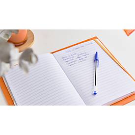 Vorteilspack Kugelschreiber mit Kappe BIC® Cristal® Original, 0,4 mm, blau, 100 Stück