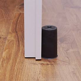 Wagner Bodentürstopper VULKANO BIG EH 5253, Elaston, Ø 45 mm, H 74 mm, Schraubmontage, für alle Böden, schwarz
