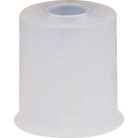 Wagner Bodentürstopper VULKANO MEDIUM EH 5240, Elaston-Vollgummi, transparent, Ø 35 mm, H 34 mm, zum Schrauben