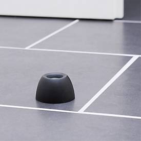 Wagner Türstopper OUTDOOR KNAUF EH 5200, Elaston, Ø 50 mm, Höhe 30 mm, schraubbar, stoßdämpfend, schwarz