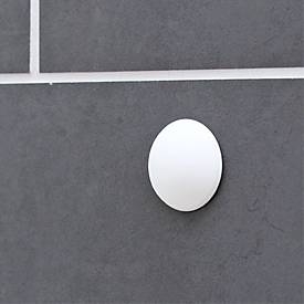 Wagner Wandpuffer SOG WHITE EH 2340, Tür- und Wandschutz, Kunststoff, weiß, Ø 40 x H 12 mm, Schraub- oder Klebemontage