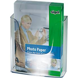 Wand-Prospekthalter, 1 Fach, A4