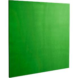 Image of Wandabsorber Quadrat, B 500 x H 500 mm, Polyestervlies in Filzoptik, grün