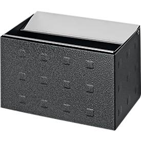 Wandascher, antik-silber Struktur