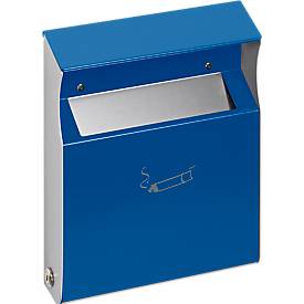 Wandascher mit Schutzdach