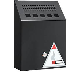 Wandascher ohne Dach