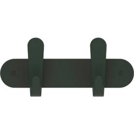 Wandgarderobe Functionals KROK HJH 30 Pine Green, 4 Haken, bis 10 kg, B 300 mm, Stahl und Kunststoff, grün