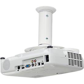 Wandhalterung Neomounts® by Newstar BEAMER-C80, universell für 1 Beamer bis 15 kg, voll beweglich, höhenverstellbar, Kabelmanagement, weiß