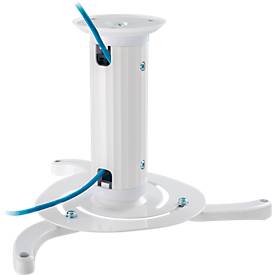 Wandhalterung Neomounts® by Newstar BEAMER-C80, universell für 1 Beamer bis 15 kg, voll beweglich, höhenverstellbar, Kabelmanagement, weiß