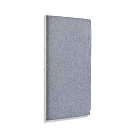 Wandpaneele m. Alurahmen, B 600 x T 600/1200 x H 60 mm, glatte Oberfläche, versch. Farben