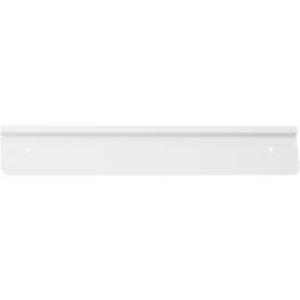 Wandschiene ORDO Professional, für Rückwand-Element, magnethaftend, beschriftbar, B 550 x T 1 x H 90 mm, Stahl, verkehrsweiß RAL 9016