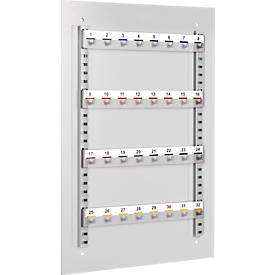 Wandtafel mit 32 Haken