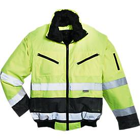 Warnschutz-Pilotjacke, gelb/grau, Gr. 3XL