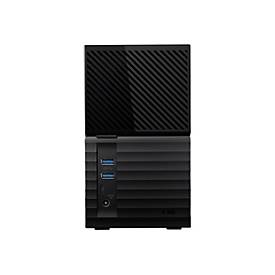 WD My Book Duo WDBFBE0240JBK - Festplatten-Array - 24 TB - 2 Schächte - HDD 12 TB x 2 - USB 3.1 Gen 1 (extern)