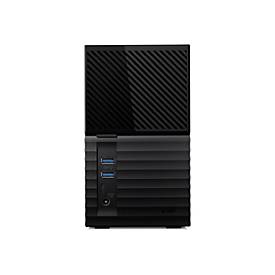 WD My Book Duo WDBFBE0440JBK - Festplatte - verschlüsselt - 44 TB - extern (Stationär)