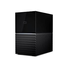 WD My Book Duo WDBFBE0440JBK - Festplatte - verschlüsselt - 44 TB - extern (Stationär)
