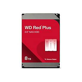 WD Red Plus WD80EFPX - Festplatte - 8 TB - intern - 3.5' (8.9 cm)