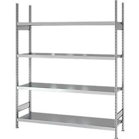 Weitspannregal WR 3000, Grundfeld, lichte Feldweite 2282 mm, Tiefe 800 mm