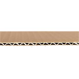 Wellpapp-Faltkartons, 1-wellig, 125 x 100 x 80 mm, braun
