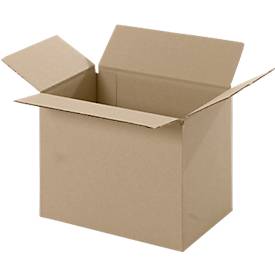 Wellpapp-Faltkartons, 1-wellig, 200 x 150 x 150 mm