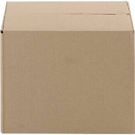 Wellpapp-Faltkartons, 1-wellig, 200 x 150 x 150 mm