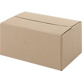 Wellpapp-Faltkartons, 1-wellig, 300 x 215 x 140 mm