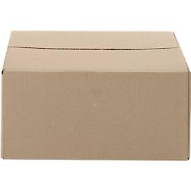 Wellpapp-Faltkartons, 1-wellig, 300 x 215 x 140 mm
