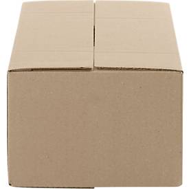 Wellpapp-Faltkartons, 1-wellig, 300 x 215 x 140 mm