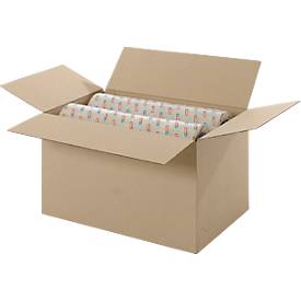 Wellpapp-Faltkartons, 1-wellig, 350 x 250 x 200 mm, braun
