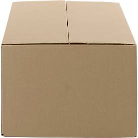 Wellpapp-Faltkartons, 1-wellig, 400 x 300 x 200 mm