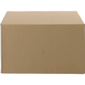 Wellpapp-Faltkartons, 1-wellig, 430 x 300 x 250 mm