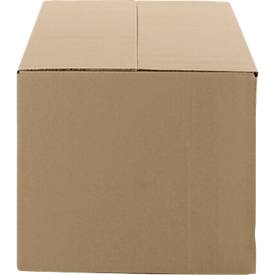 Wellpapp-Faltkartons, 1-wellig, 430 x 300 x 250 mm