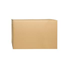 Wellpapp-Faltkartons, 2-wellig, 590 x 390 x 370 mm