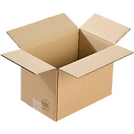 Wellpappkartons, 292x192x200 mm, Rechteck, 10 St.