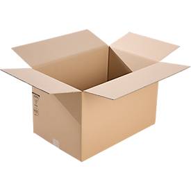 Wellpappkartons, 585x385x370 mm, Rechteck, 10 St.