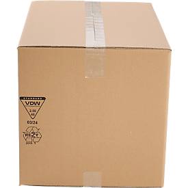 Wellpappkartons, 585x385x370 mm, Rechteck, 10 St.