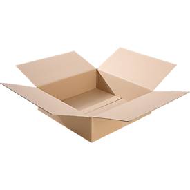 Wellpappkartons, 585x585x170 mm, Quadrat, 10 St.
