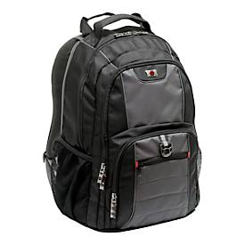 Wenger laptoprugzak Pillar  - tot 16" - L 250 x B 380 x H 480 mm - zwart/grijs
