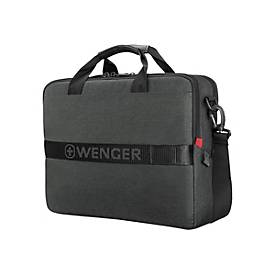 Wenger MX ECO Brief - Notebook-Rucksack - 40.6 cm (16") - Grau, holzkohlefarben