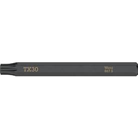 WERA Bit 867 S Sternprofil, Gr√∂√üe 30 x L 70 mm, 1/4 Zoll Antrieb, extra zähhart, f√ºr Schlagschraubendreher, 5 Stück