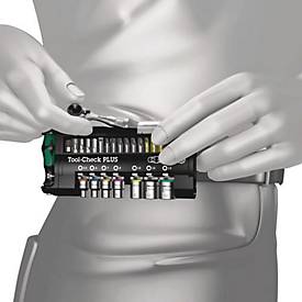 Wera Bit-Set Tool-Check PLUS, 38-tlg., Schlitz/PH/PZD/T/K
