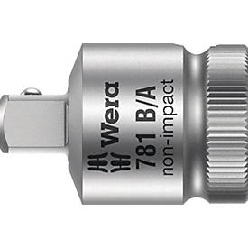 WERA Reduzierstück 781 B, CV-Stahl matt verchromt, Antrieb 3/8' auf Abtrieb 1/4', L 28 mm