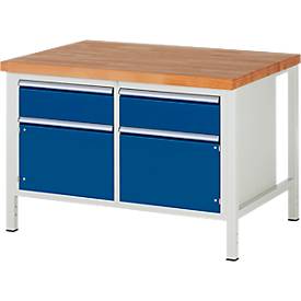 Werkbank Serie 8466, B 1250 x T 900 x H 840 mm