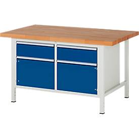 Werkbank Serie 8466, B 1500 x T 900 x H 840 mm