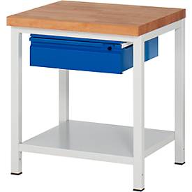 Werkbank TYP 8001-6, B 750 x T 700 x H 840 mm