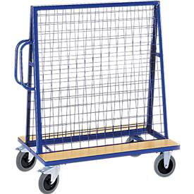 Werkstückwagen, 75/75/5 mm, 1200 x 800 mm, Tragfähigkeit 500 Kg