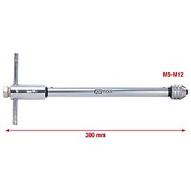 Werkzeughalter mit Umschalt-Ratschenkopf, 320mm