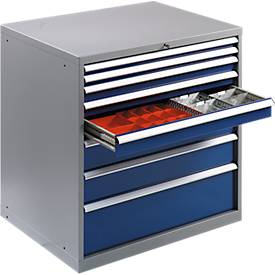 Werkzeugschrank WSK 5410-8E, 8 Schubladen, 1000 mm hoch