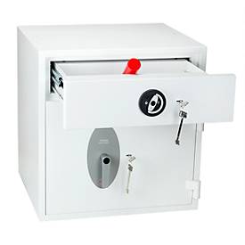 Wertschutz-Einwurftresor Diamond Deposit HS1091KD, Doppelbartschloss