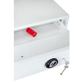 Wertschutz-Einwurftresor Diamond Deposit HS1091KD, Doppelbartschloss